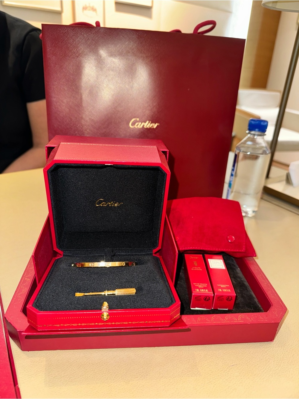 Cartier Love Bracelet, Small Size Gold Bracelet Like New - Picture 2 of 8